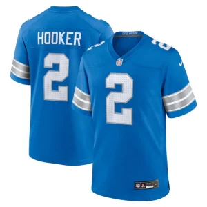 Hendon hooker detroit lions nike team game jersey Blue