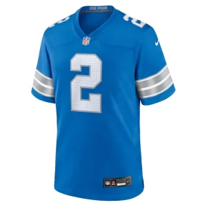 Hendon hooker detroit lions nike team game jersey Blue M