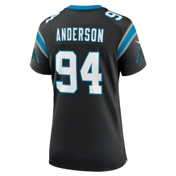 Henry anderson carolina panthers nike womens team game jersey Black L