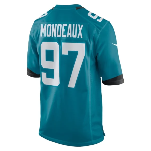 Henry mondeaux jacksonville jaguars nike game jersey Teal L