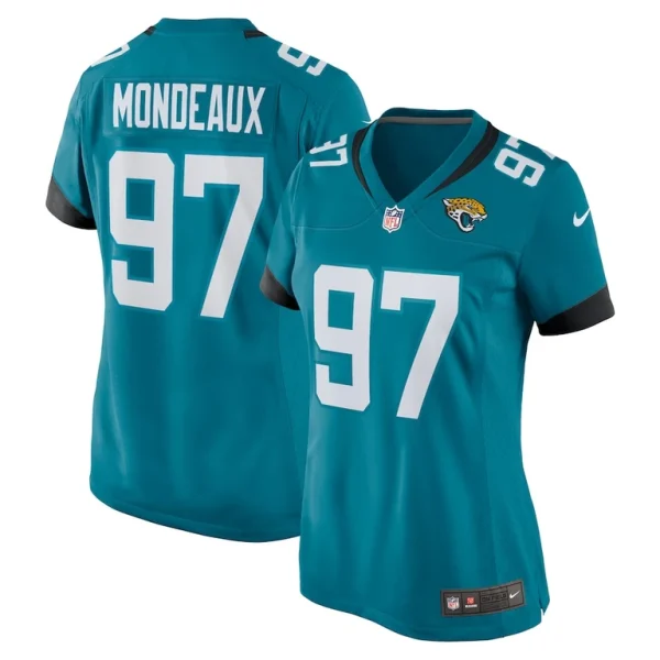 Henry mondeaux jacksonville jaguars nike womens game jersey Teal