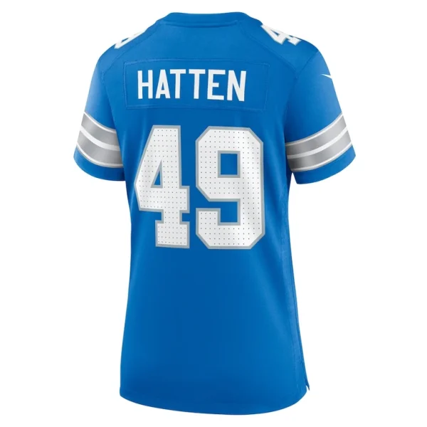 Hogan hatten detroit lions nike womens game jersey Blue L