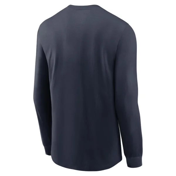 Houston texans nike 2023 afc south division champions locker room trophy collection long sleeve t shirt Navy L