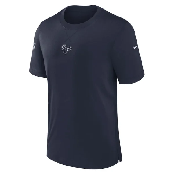 Houston texans nike 2023 sideline performance t shirt Navy M
