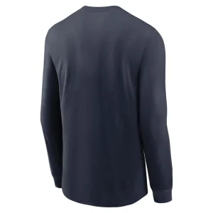 Houston texans nike 2024 afc south division champions locker room trophy collection long sleeve t shirt Navy L