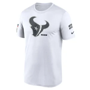 Houston texans nike 2024 salute to service legend performance t shirt White M