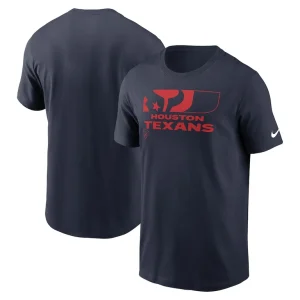 Houston texans nike air essential t shirt Navy