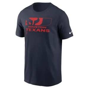 Houston texans nike air essential t shirt Navy M