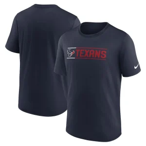 Houston texans nike exceed performance t shirt Navy