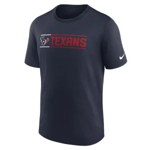 Houston texans nike exceed performance t shirt Navy M