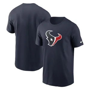 Houston texans nike fan gear primary logo t shirt Navy