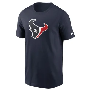 Houston texans nike fan gear primary logo t shirt Navy M