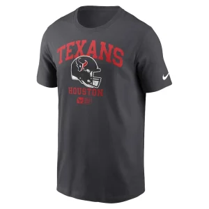 Houston texans nike helmet essential t shirt anthracite Multi M