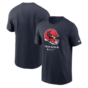 Houston texans nike helmet t shirt Navy