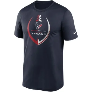 Houston texans nike icon legend performance t shirt Navy M