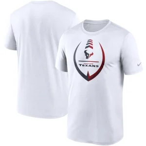 Houston texans nike icon legend performance t shirt White