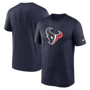 Houston texans nike legend logo performance t shirt Navy
