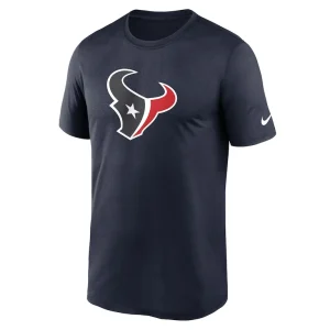 Houston texans nike legend logo performance t shirt Navy M