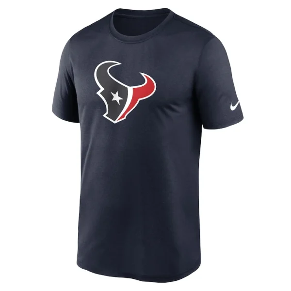 Houston texans nike legend logo performance t shirt Navy M