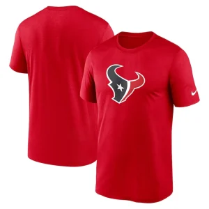 Houston texans nike legend logo performance t shirt Red