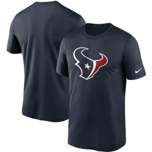 Houston texans nike logo essential legend performance t shirt Navy