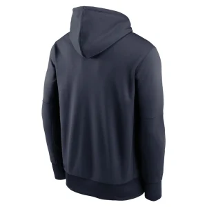 Houston texans nike performance pullover hoodie Navy L