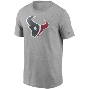 Houston texans nike primary logo t shirt Heathered gray M