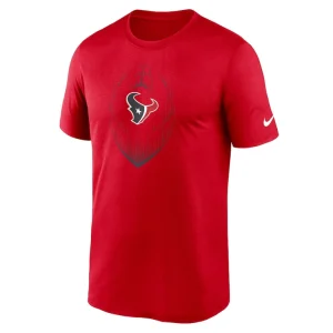 Houston texans nike primetime legend icon performance t shirt Red M