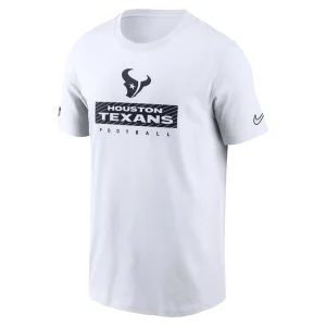 Houston texans nike sideline performance t shirt White M