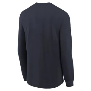Houston texans nike toddler icon long sleeve t shirt Navy 4T