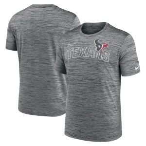 Houston texans nike velocity arch performance t shirt anthracite Multi