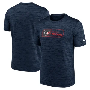 Houston texans nike velocity jock tag performance t shirt Navy