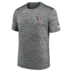 Houston texans nike velocity performance t shirt anthracite Multi M