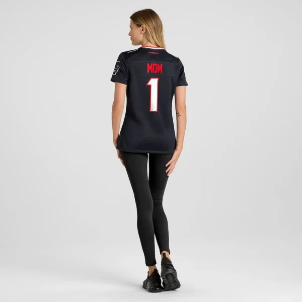 Houston texans nike womens 1 mom game jersey Navy 2XL