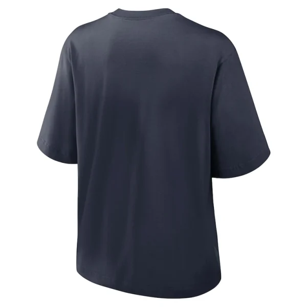 Houston texans nike womens boxy t shirt Navy M