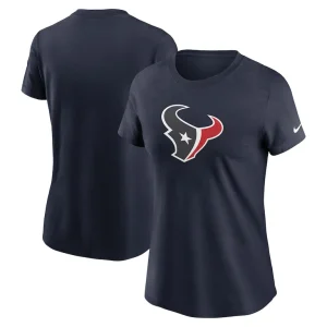Houston texans nike womens primary logo t shirt Navy