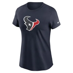 Houston texans nike womens primary logo t shirt Navy S