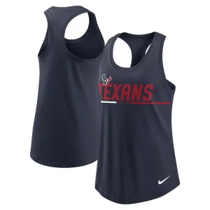 Houston texans nike womens team name city tri blend racerback tank top Navy