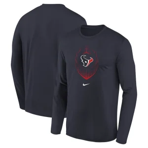 Houston texans nike youth legend icon long sleeve t shirt Navy