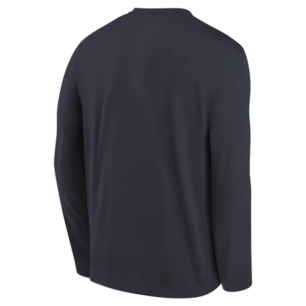 Houston texans nike youth legend icon long sleeve t shirt Navy Yth L
