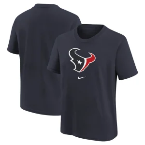 Houston texans nike youth logo t shirt Navy