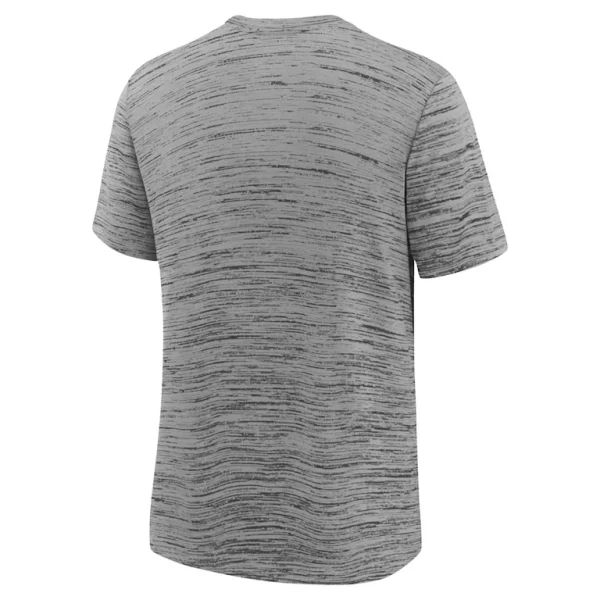 Houston texans nike youth sideline velocity performance t shirt Heather charcoal Yth L