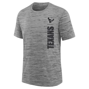 Houston texans nike youth sideline velocity performance t shirt Heather charcoal Yth M