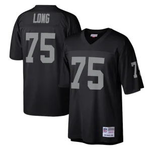Howie long las vegas raiders mitchell ness legacy replica jersey Black