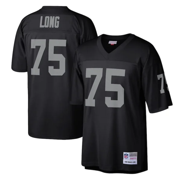 Howie long las vegas raiders mitchell ness legacy replica jersey Black