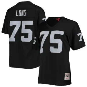 Howie long las vegas raiders mitchell ness womens legacy replica player jersey Black