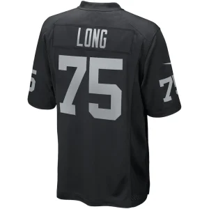 Howie long las vegas raiders nike game retired player jersey Black L
