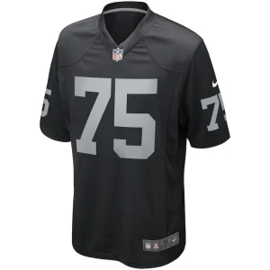 Howie long las vegas raiders nike game retired player jersey Black M