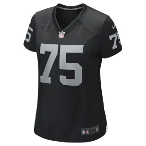Howie long las vegas raiders nike womens game retired player jersey Black M