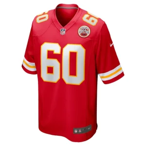 Hunter nourzad kansas city chiefs nike game jersey Red M